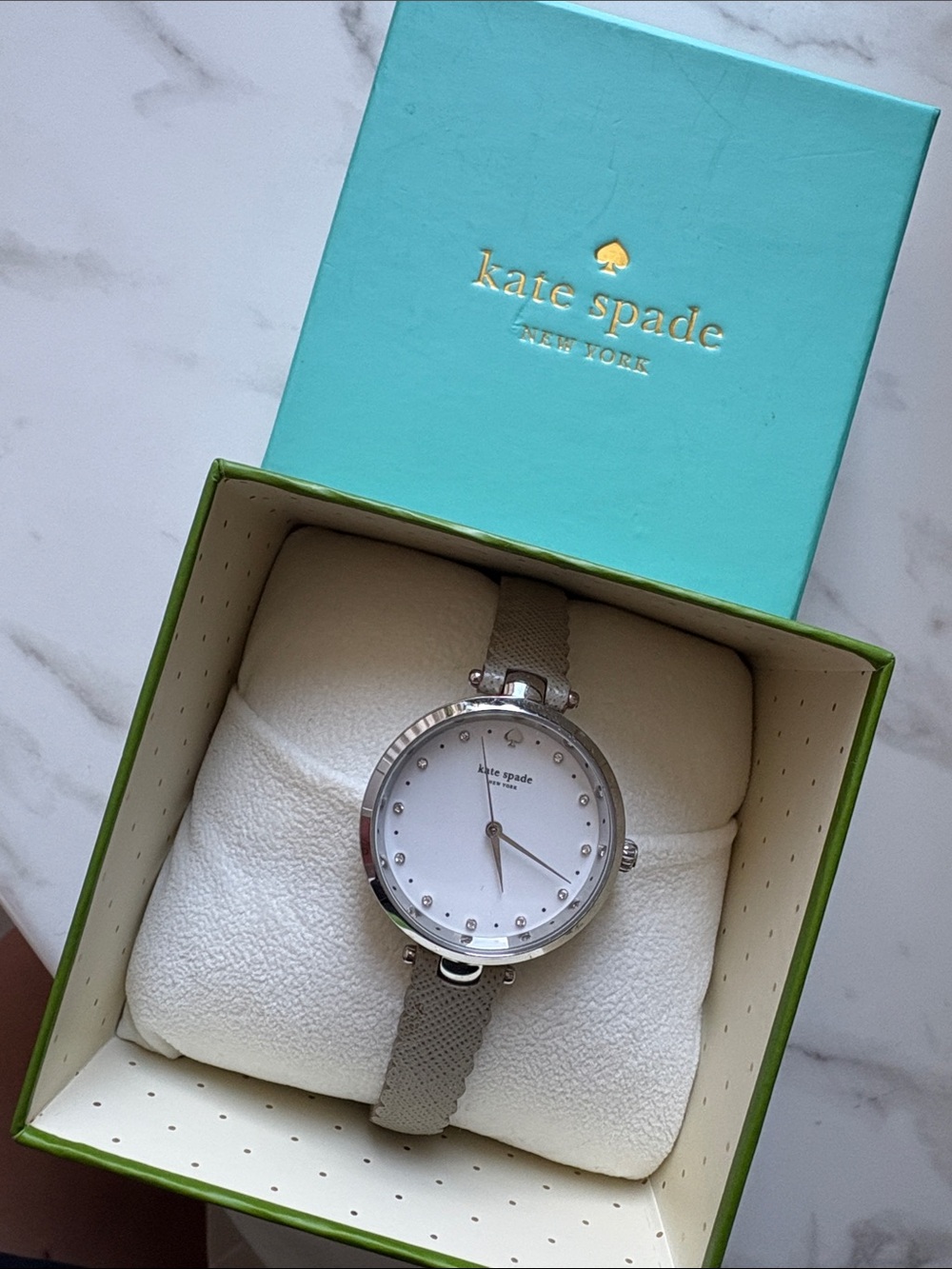 Watch in jewelry box